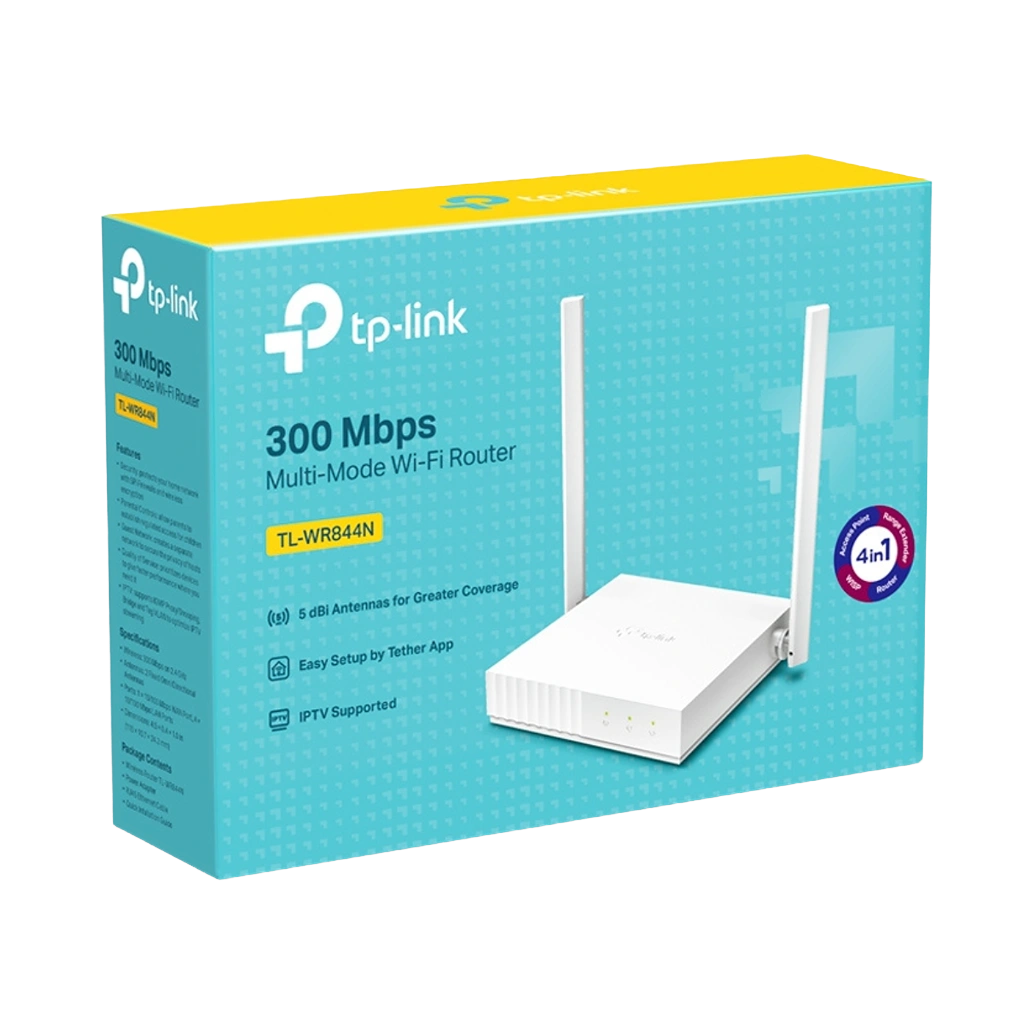 TP-Link TL-WR844N Wireless N Router - Botway