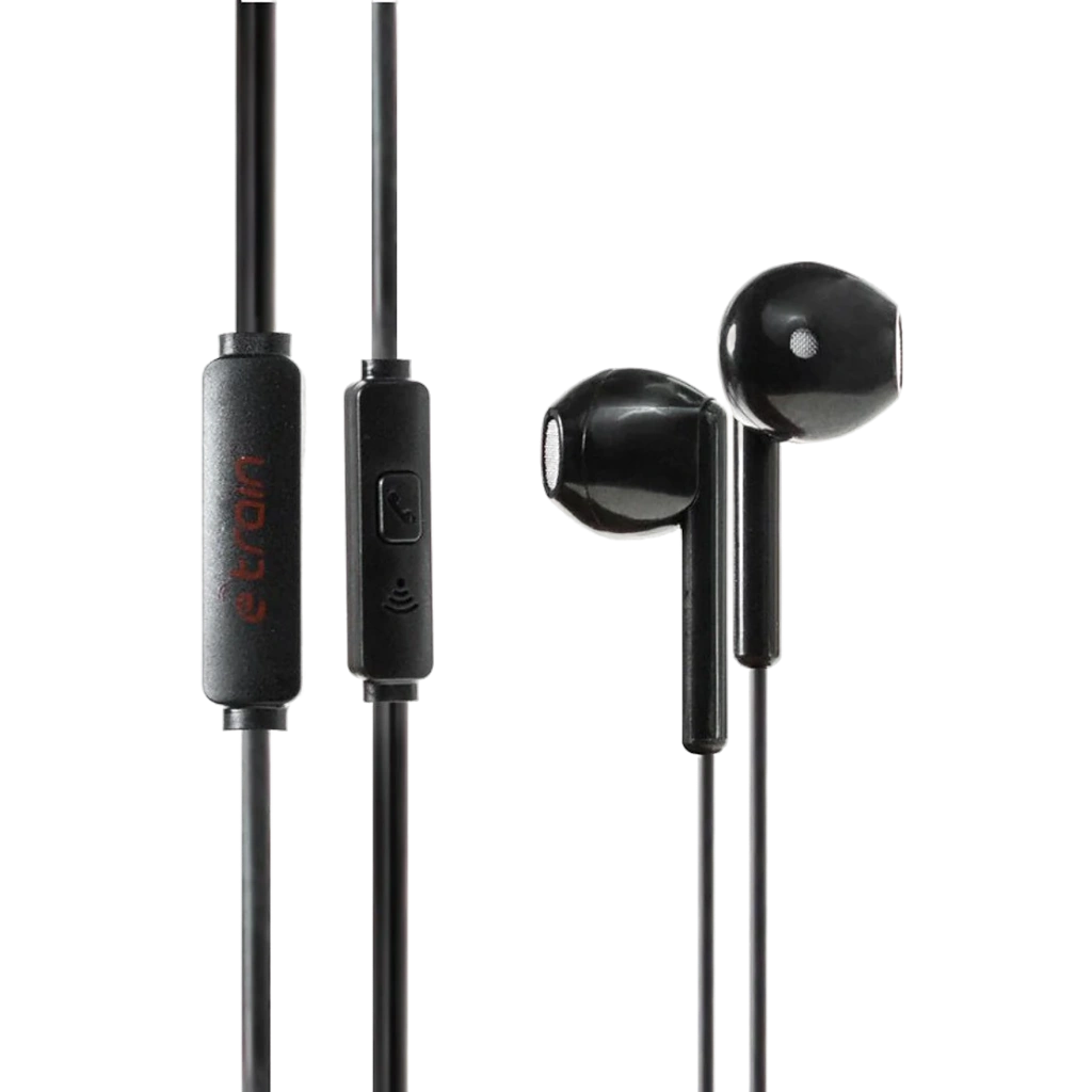 E-Train HP61 Earphone - Black - Botway