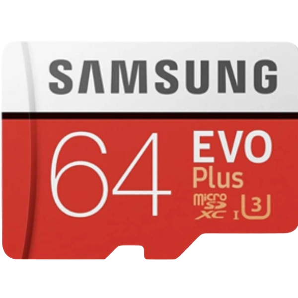 Samsung EVO Plus 64GB w/adp Micro SD Card - Botway