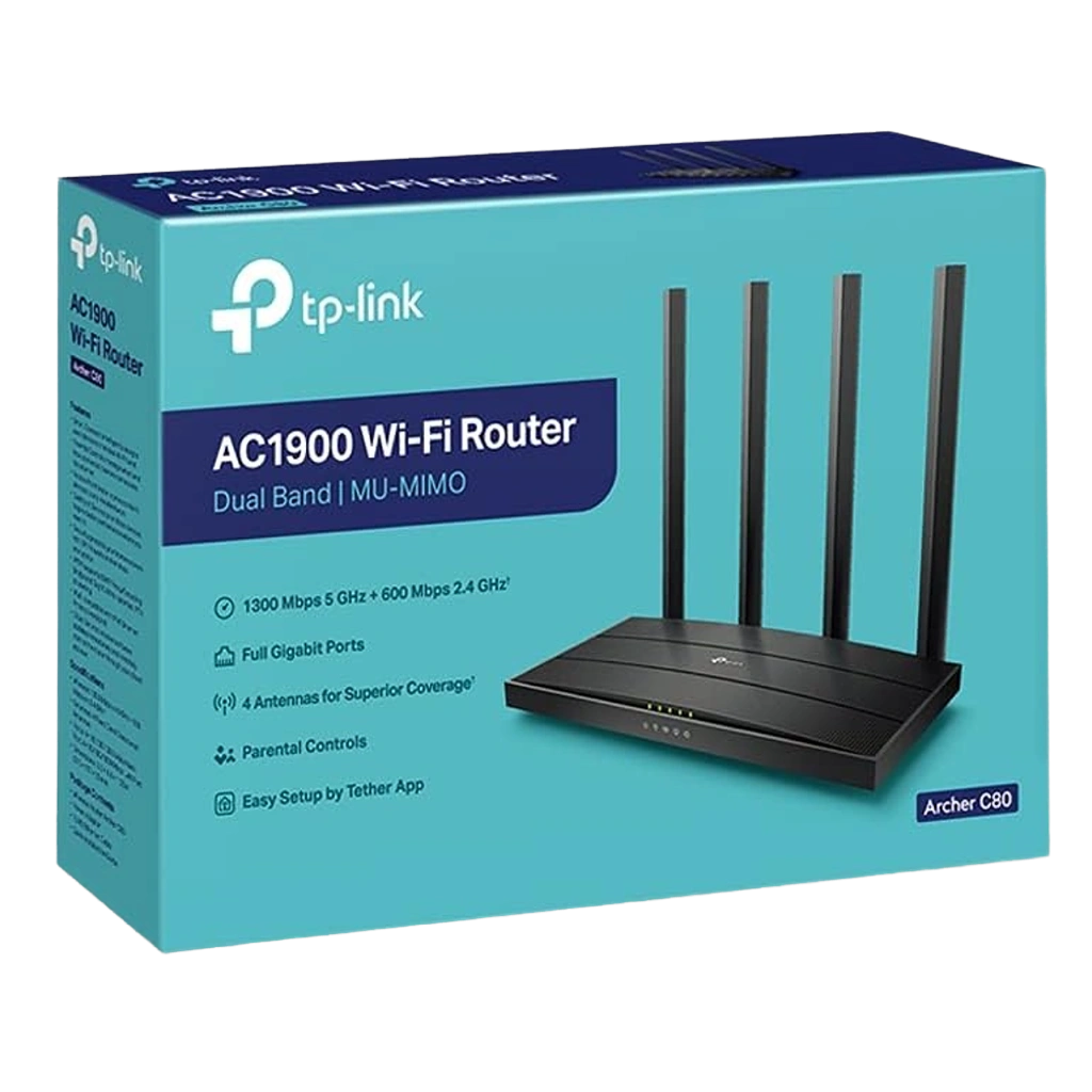 TP-Link Archer C80 Wireless AC Dual Band Router - Botway