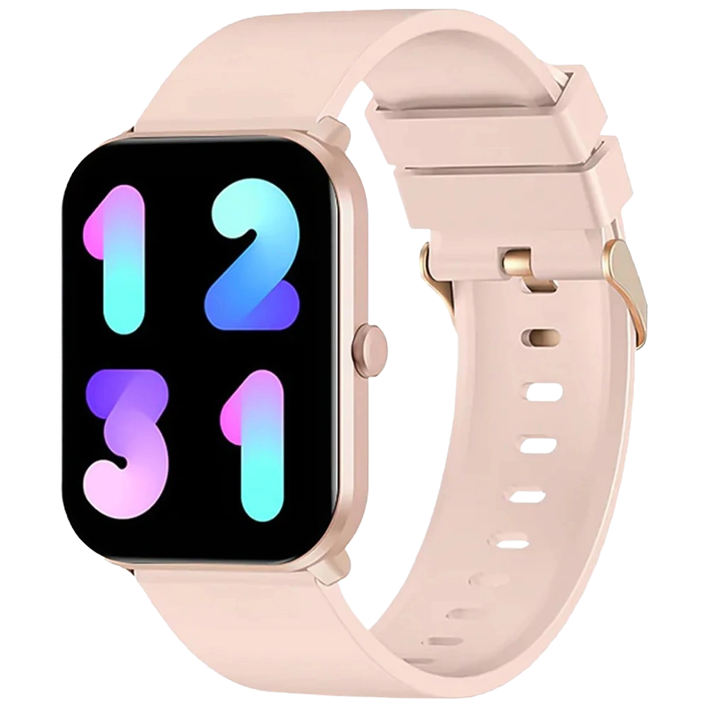 IMILAB W01 Smart Watch Rose Gold Case With Rose Gold Strap - Botway