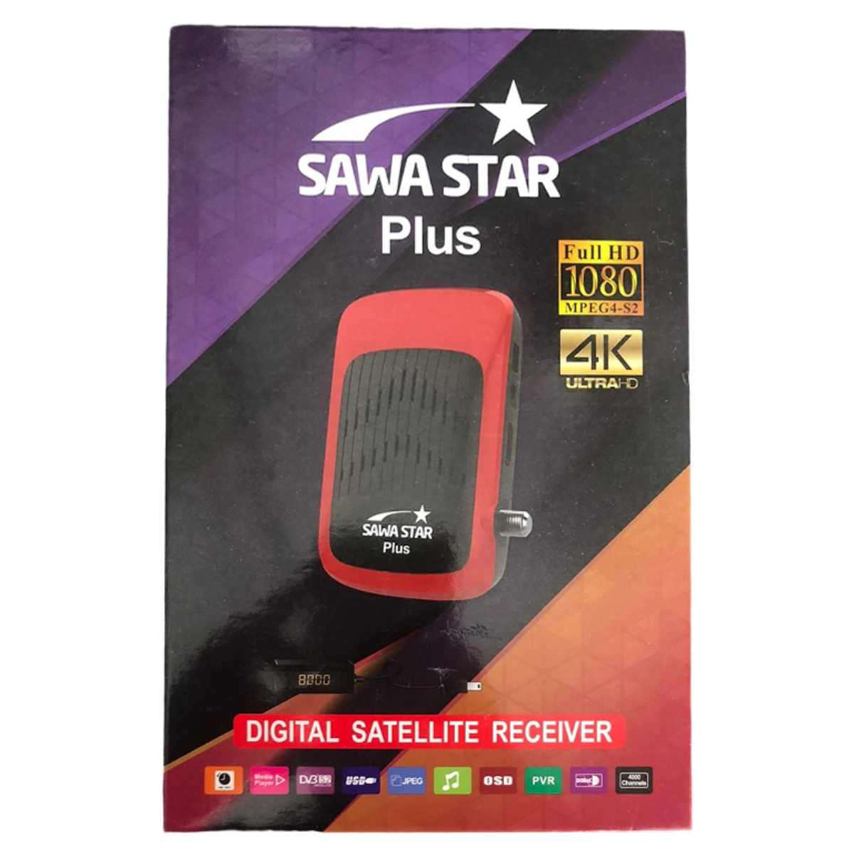 Sawa Star Plus - Full HD 1080 & 4K - Botway