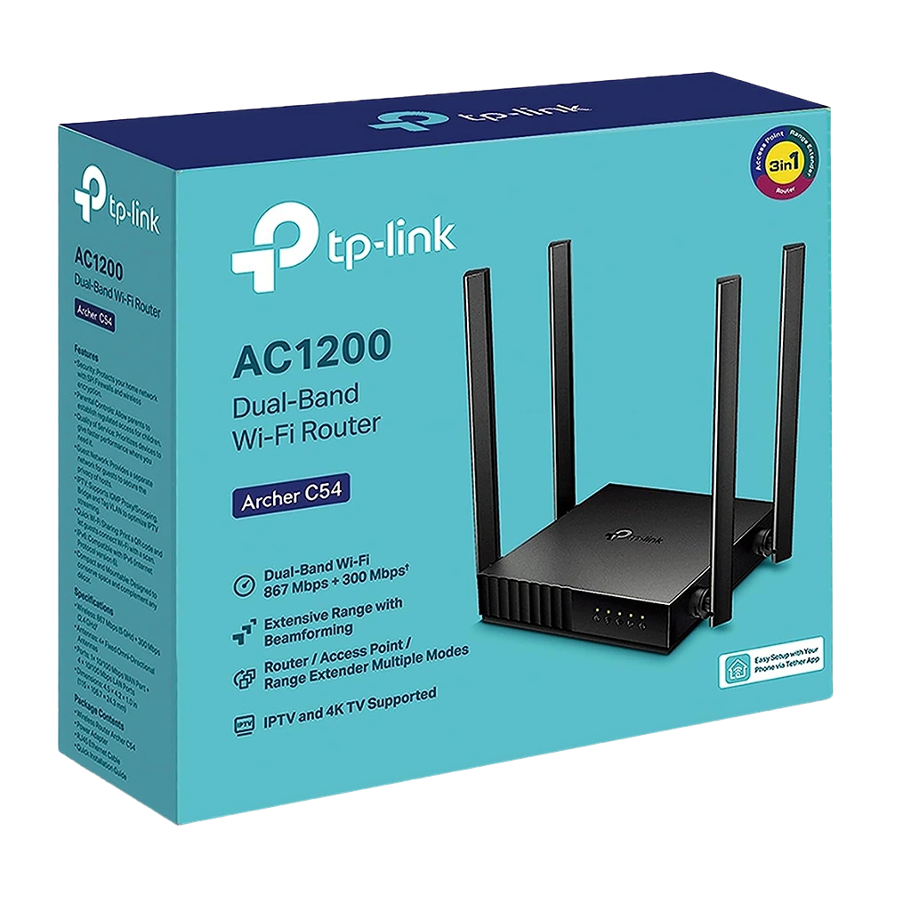 TP-Link Archer C54 Wireless AC Dual Band Router - Botway