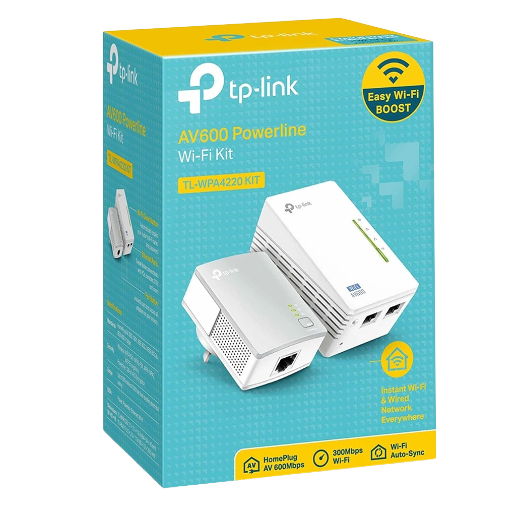 TP-Link TL-WPA4220 KIT Powerline Wi-Fi Extender - Botway