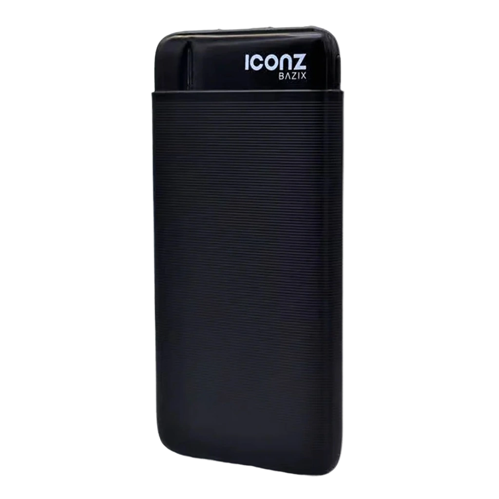 Iconz Spark P20 XPB10CK Power Bank 2x USB + Type-C + Micro 10000mAh - Black - Botway